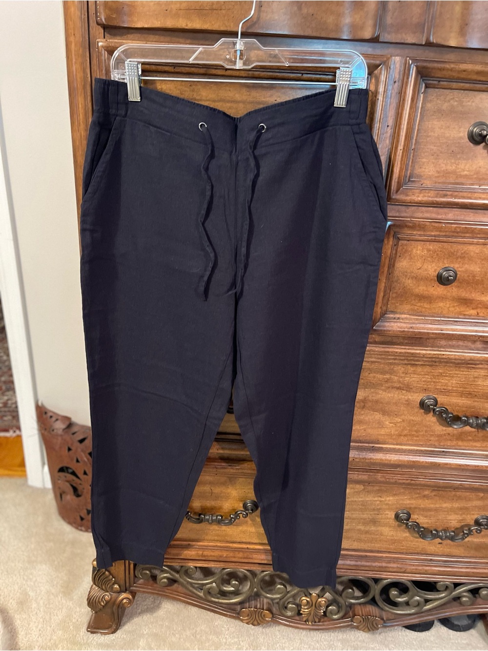 Jules & Leopold Black Drawstring Jogger Pants